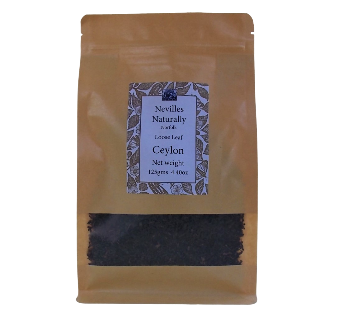 Ceylon Loose Leaf tea in a Pouch