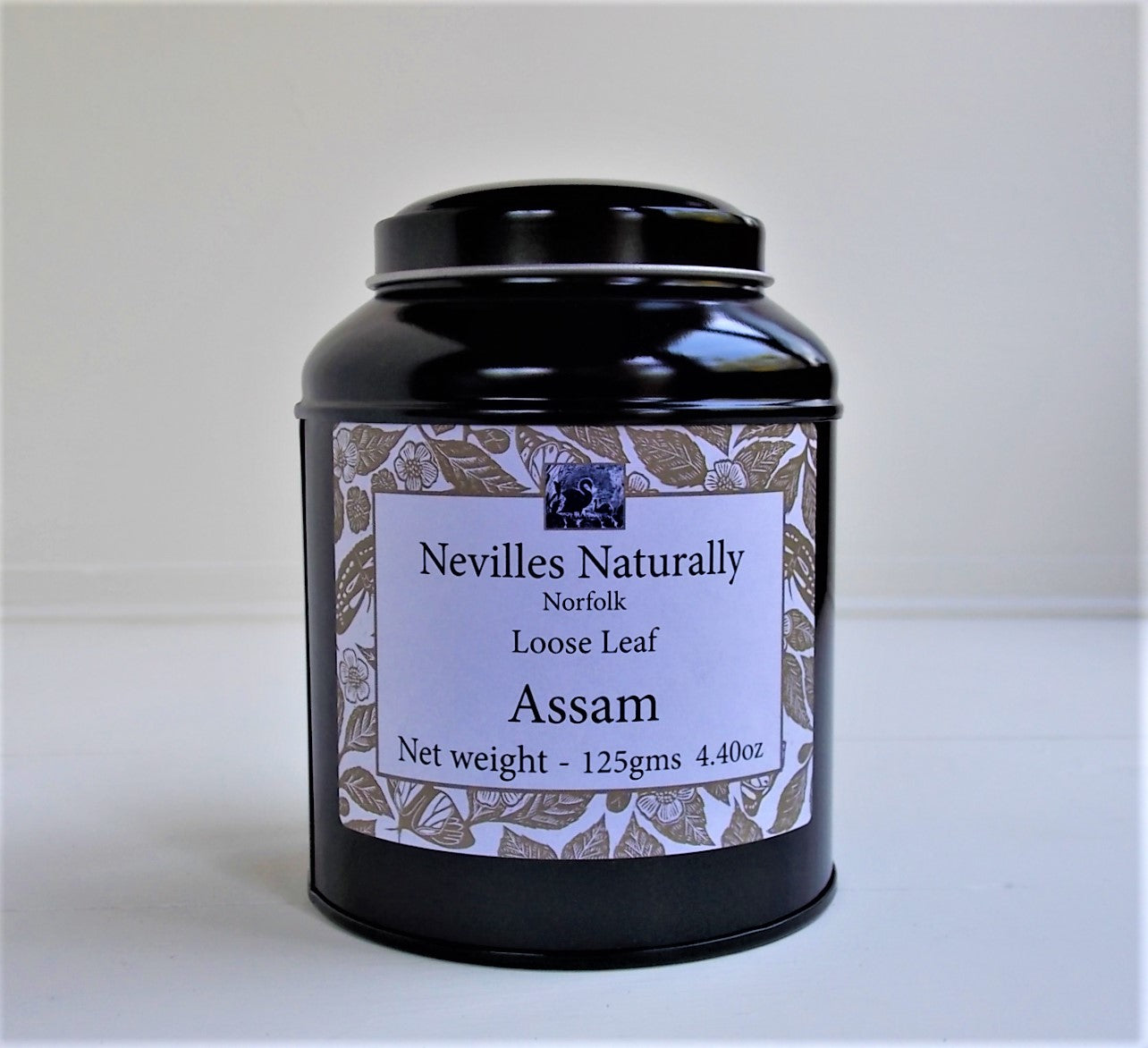 Assam Loose Leaf Tea in a Caddy