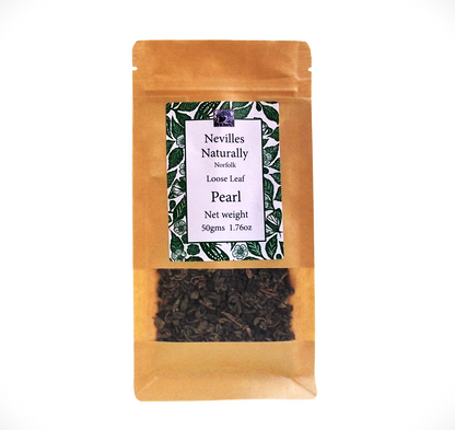 Organic Pearl Green Tea in Pouch