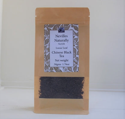 Organic Chinese Black Tea in a Pouch